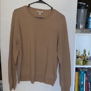 BURBERRY | caramel detailed elbow sweater 😛